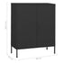 Lady Jillian -  Storage Cabinet Anthracite 80x35x101,5 cm Steel - Model 3